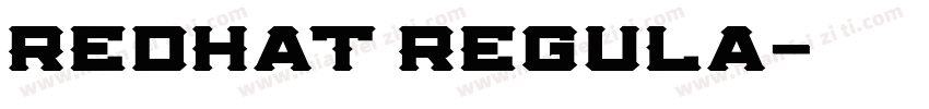 redhat regula字体转换